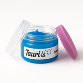 ظرف واکس و محافظ داشبورد ژلهای تانریلا، وزن 150 گرم، با بستهبندی مدرن و لیبل آبی و بنفش، مناسب عمدهفروشی و فروشگاههای لوکس لوازم خودرو